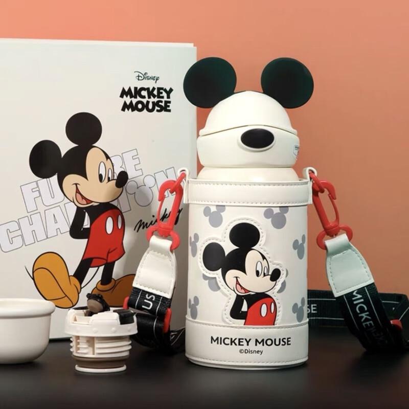 Beddybear Mickey 600ml Stainless Steel Water Bottle