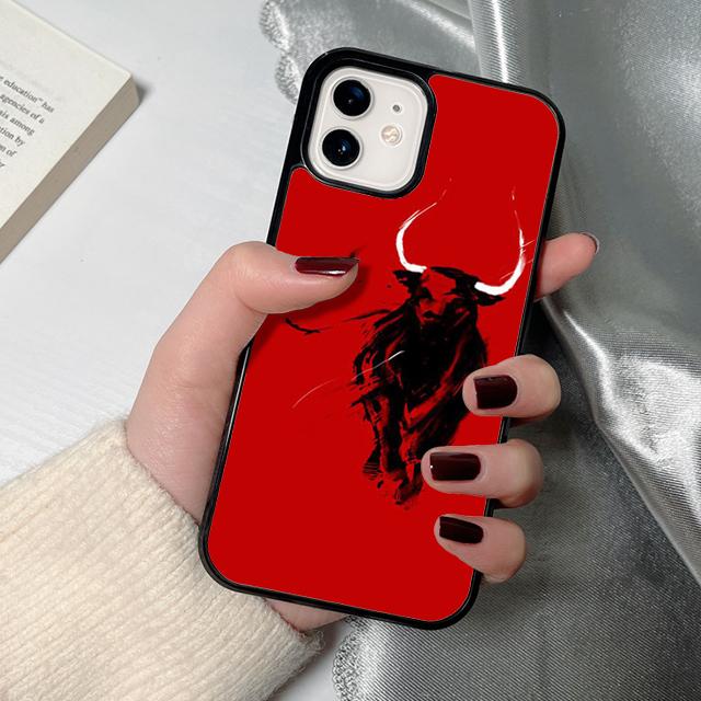 Bullfight Bull Fight Phone Case for iPhone 16 15 14 12 13 mini PLUS X XS XR 11 PRO MAX Back Cover Fundas