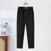 Hodo Women's High-Waisted Straight-Leg Fleece-Lined Casual Trousers