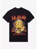 Def Leppard Adrenalize Leopard Unisex TShirt Unisex Cotton Short Sleeve Yk Oversized Tee Popular Streetwear Vintage Tops