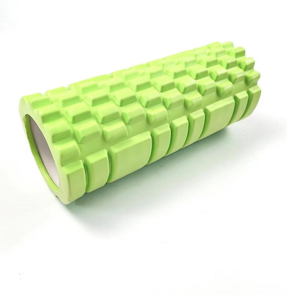 33CM Hollow EVA Foam Roller - Muscle Relaxation, Yoga, Leg Massage, Pilates Wolf Tooth Design