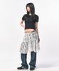 C WEAR BY THE GENIUS C Wear Crop T-Shirt Black