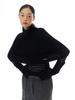 GROVE Evelyn Knit Cape (Black)