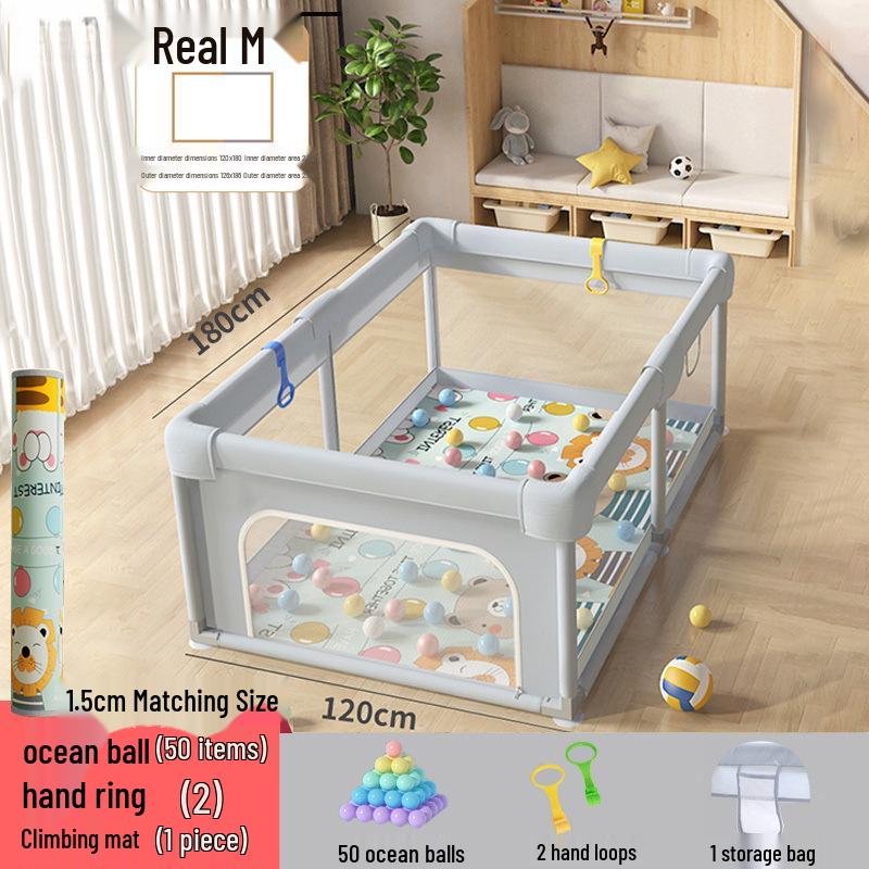 Toddler Safety Playpen & Crawling Mat