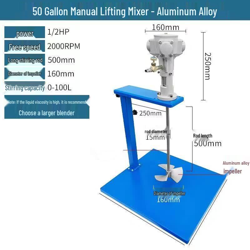 50 Gallon Pneumatic Paint Mixer