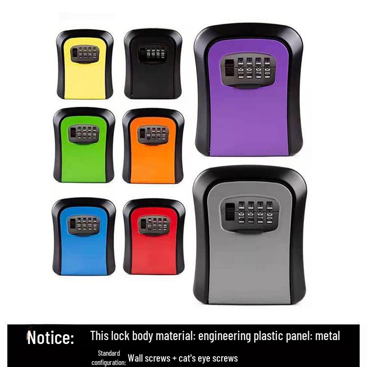 Anti-Theft Key Lock Box for Home and Office