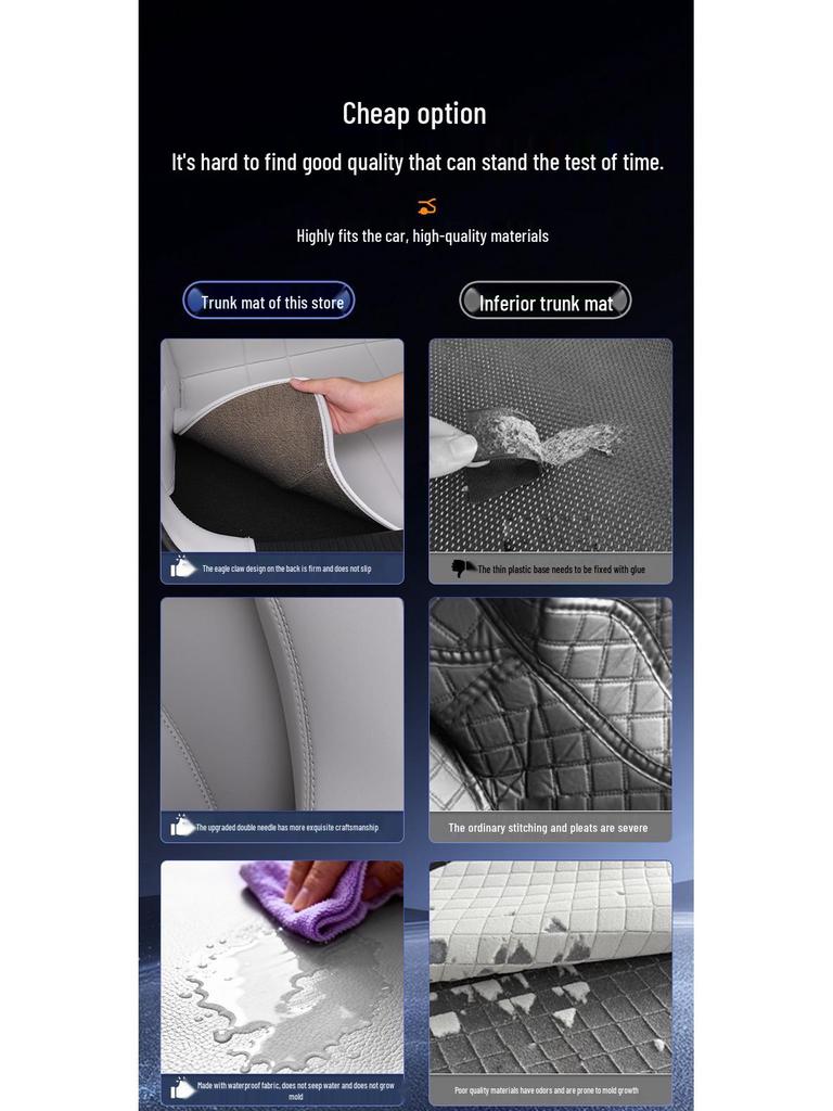 2026 Haval Big Dog Plus Vollabdeckung Kofferraummatte