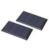 2 szt. 2V 210mA Mini Panel Solarny Polikrzemowy Płyta Solarna 80x50mm do Projektu DIY