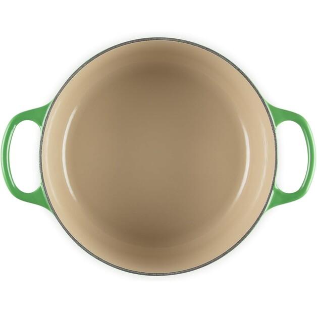 Le Creuset Signature Round Casserole 24 Cm Bamboo Green 4.2 L (21177244082430)