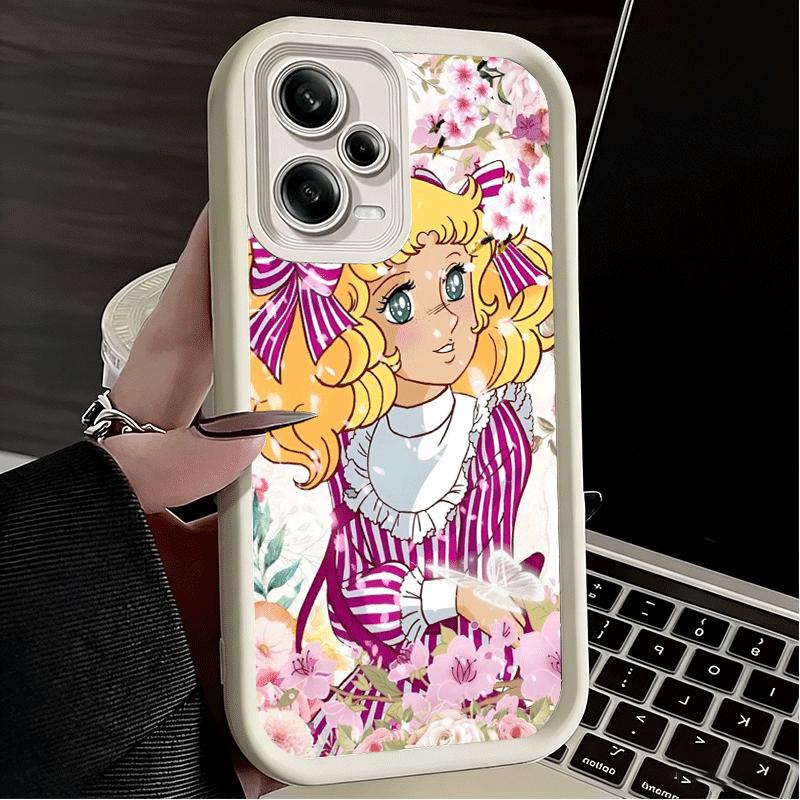 Anime Candy Candy Soft Phone Case for Xiaomi Poco X7 X6 X5 Pro X4 Gt X3 F7 Ultra M8 M7 Redmi 15C 15 14C 13 13C 12 12C 10 10C