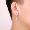 Geometric Without Piercing Hiphop Punk Cross Fashion Jewelry Ear Clip Dangle Earrings Drop Earrings