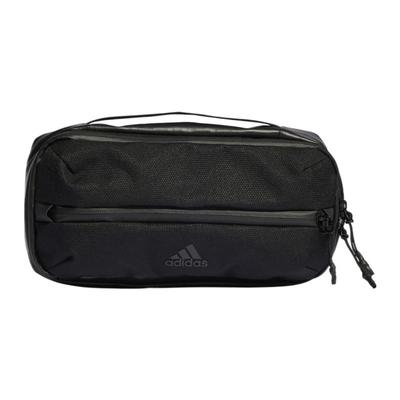 Polyester Bauchtasche, Umhängetasche, Crossbody-Tasche Regular Unisex Schwarz & Grau & Reflektierendes Silber Adidas IB2675