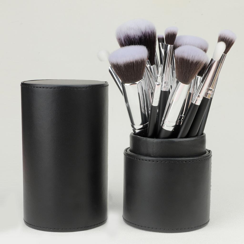 Makeup Brush Set Set of 15 Brushes for Beginners, Full Set of Makeup Tools, Soft Loose Powder Brush, Eyeshadow Brush, Eyeliner Brush.