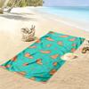 Capybara Print Beach Towel, Large Soft Quick Dry Towel for Beach Camping Swimming