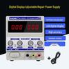 Adjustable 15V/30V DC Power Supply with Digital Display for Mobile Repair, Constant Voltage & Current