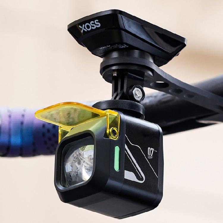 USB Genopladelig Cykellygte Med Støvtæt Lampeskærm Fjernbetjening Cykler Forlygte til LandevejsCykle