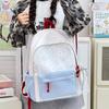 Schoolbag New Korean Version Cute High School Student Polka Dots Ins Schoolbag High Value Backpack Simple Student Large Capacity Backpack