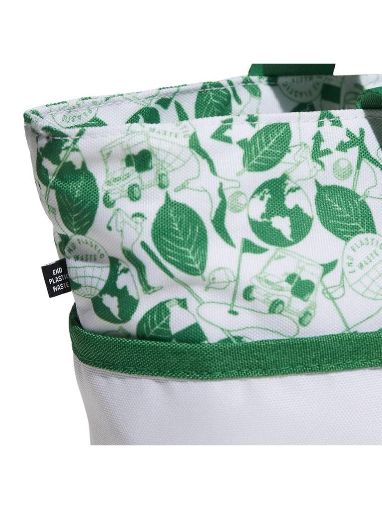 Golf Bag PLAY GREEN Graphic Round Bag [Adidas Golf] Men's White/Green