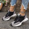 New Lightweight and Large-sized Sports Shoes, Breathable Front Lace-up, Casual and Versatile Running Shoes for Women