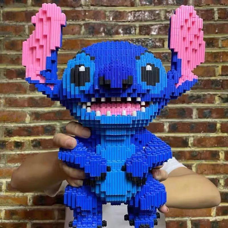 New In Stock  Building Block Stitch Giant Stitzer Assembly Toy Children'S Birthday Gift Puzzle Desktop Decoration
