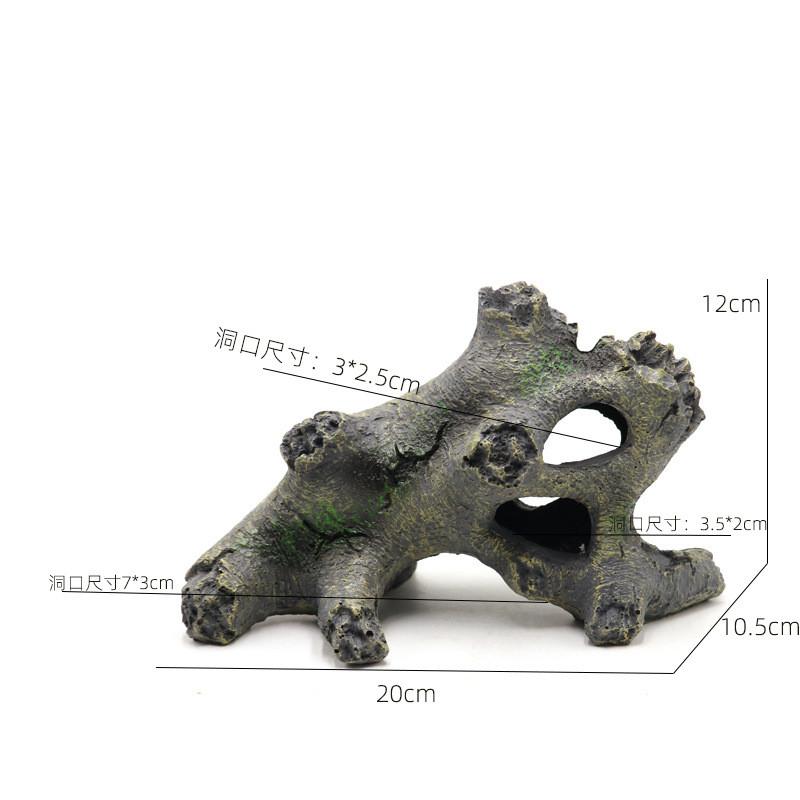 

Creative Fish Tank Decoration Landscaping Artificial Resin Wood Tree Shape Aquarium Resin Home Crafts Ornaments Decoration