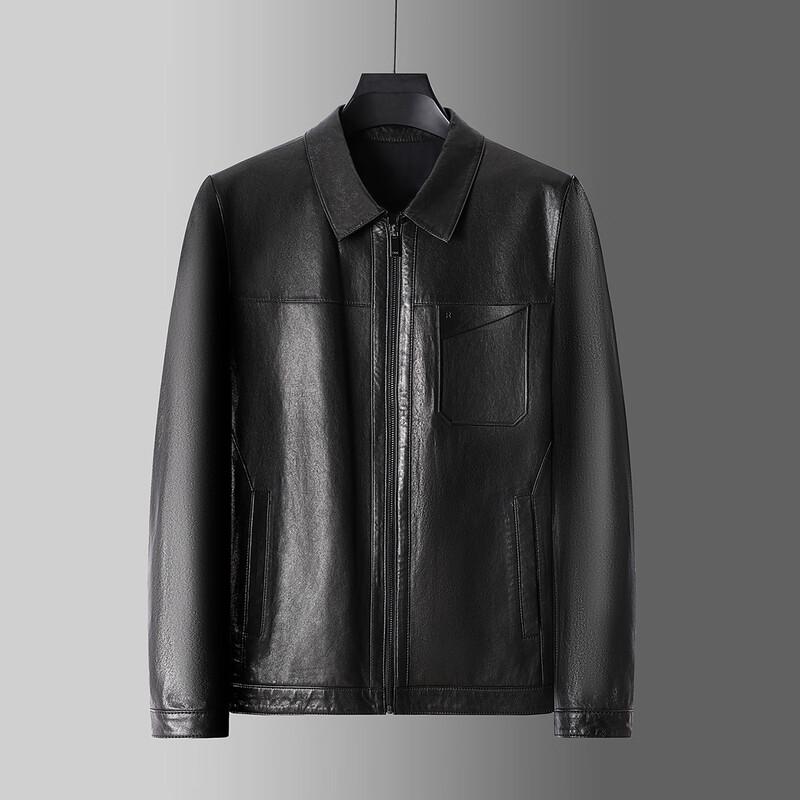 Firstview Men's Urban Casual Sheepskin Flocked Jacket FV25D1737