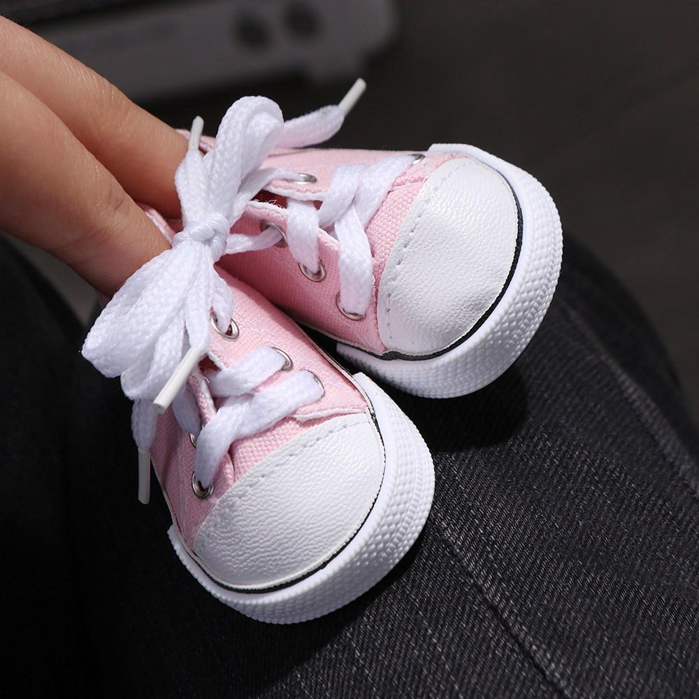 Kawaii Doll Shoes Mini Doll Sneakers Doll Canvas Shoes Plush Doll Shoes