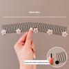 Hairpin Head Ornaments Broken Hair Comb Insert Hairpin Female Back of The Head Hair Fixed Hair Broken Hair Tidying Hairpin
