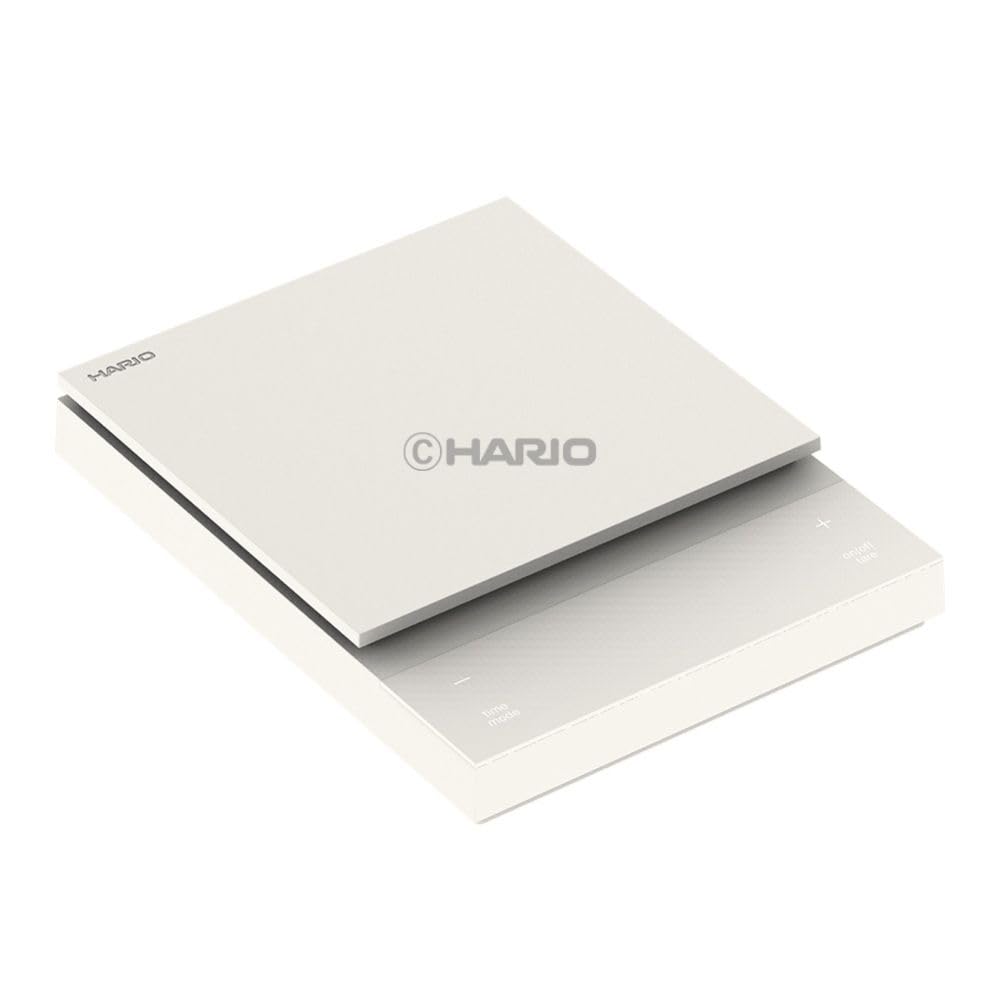 HARIO Polaris Coffee Scale, White, CST-2000-W, Perfect for Coffee, Gift
