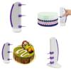 New Baking Sugar Cake Mould Solid Ruler Measure Cake Biscuit Marking Ruler West Point
