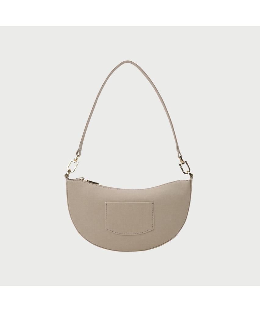 Irowomen Iro Arc Cotton Shoulder Bag - Beige