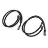 2Pcs DT Wiring Harness Adapter Plug and Play High Power Wiring Harness Adapter Connector for LED