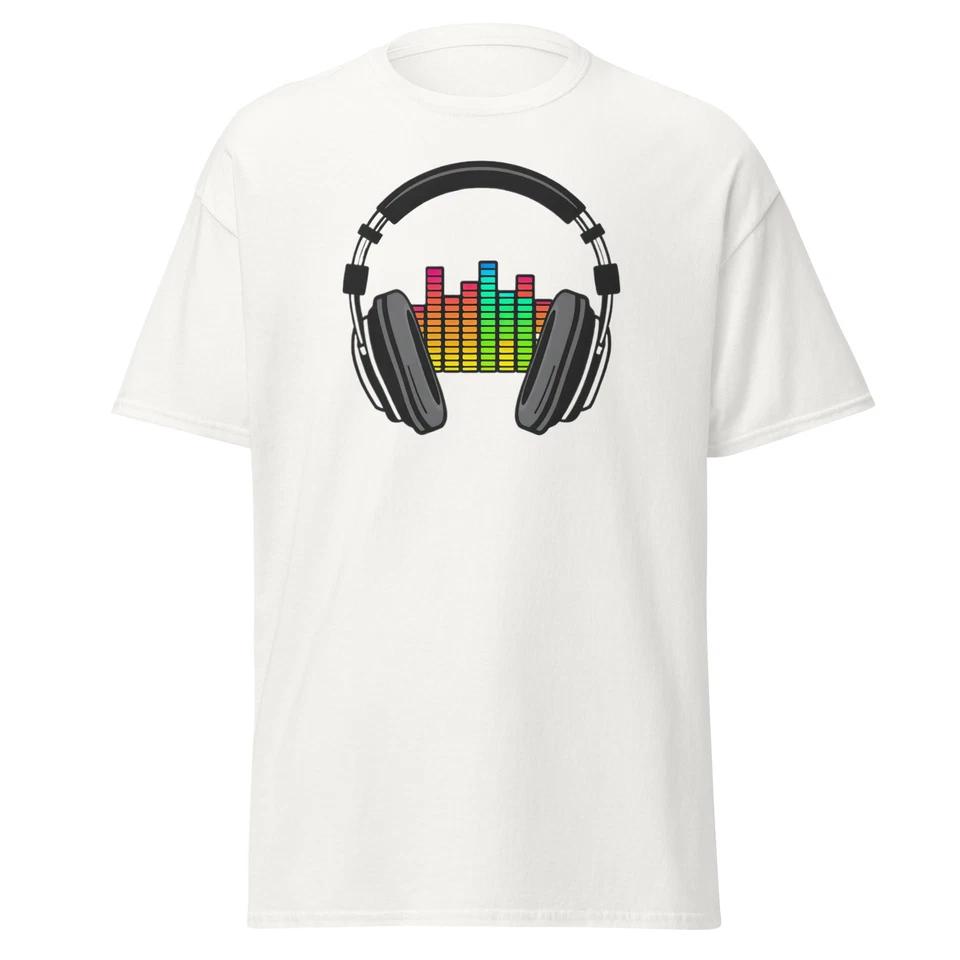 80s Headphones Jam Unisex Classic Tee S