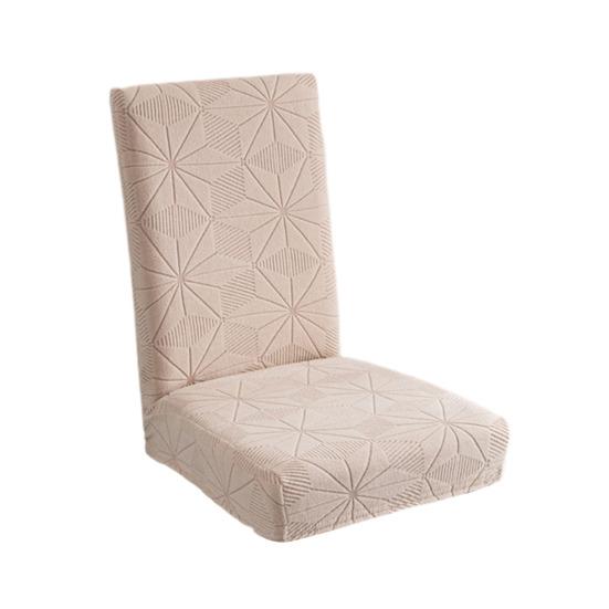 Aksamitny Pokrowiec na Krzesło do Jadalni Rozciągliwy Pokrowiec na Krzesło Parson Zdejmowany Zmywalny Ochraniacz na Siedzisko na Wesele Imprezę Domowy Restauracja Hotel Bankiet