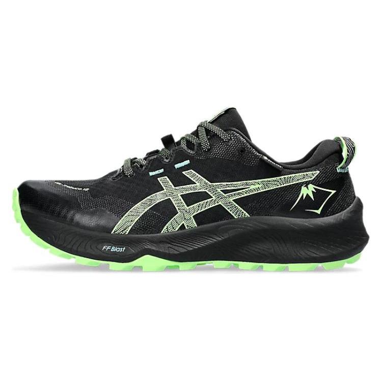 New Asics Gel Trabuco 12 Gtx Black Illuminate Green 1011B801-001