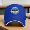Spring Argentina Flag Lips Baseball Cap  Outdoor Gym Fashion Custom DIY Sun Hip Hop Hats Women Unisex High Quality Snapback Cap
