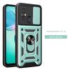 For Xiaomi Redmi 12C Case Shockproof Armor Ring Holder Phone Cases For Xiaomi Redmi 12C 12 C Redmi12C Slide Lens Protect Cover
