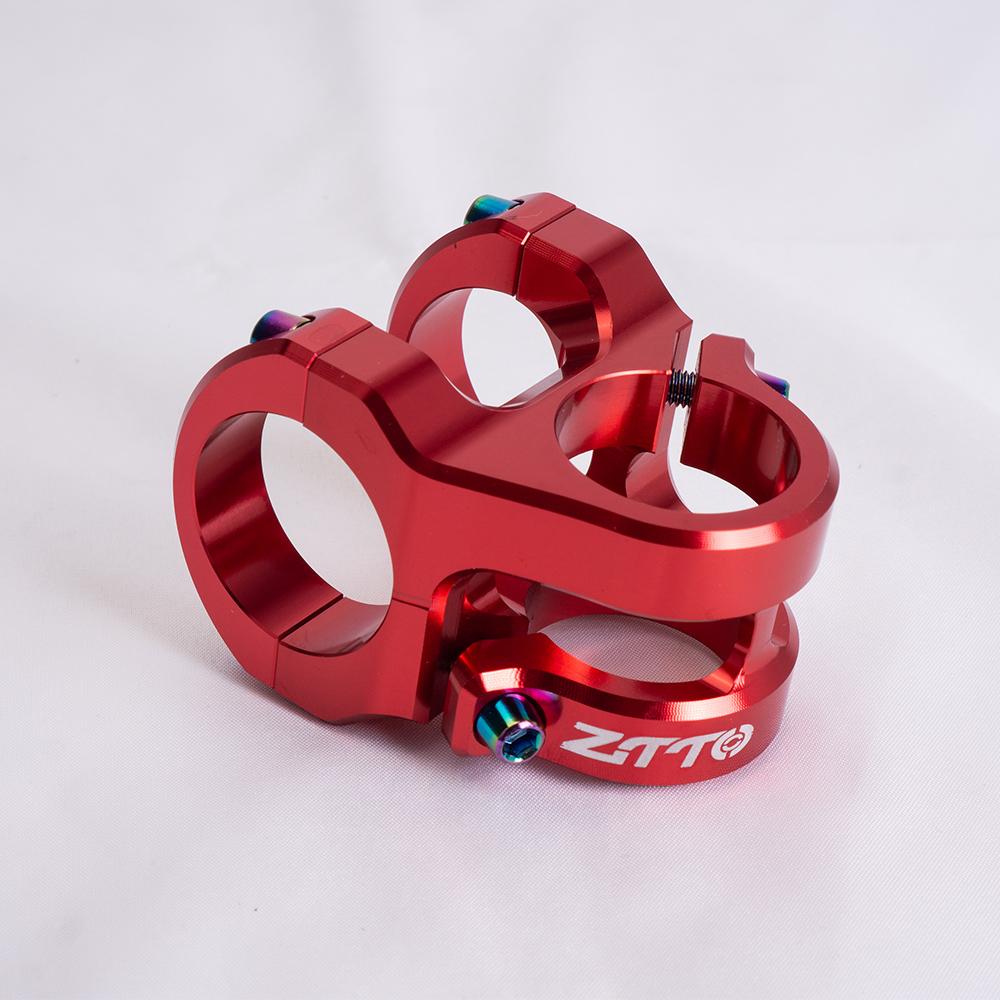 ZTTO MTB 35mm Stem Bicycle Forged Aluminum Alloy Stem High Strength 0 Degree Durable Side Lock for 28.6mm Fork 31.8mm Handlebar