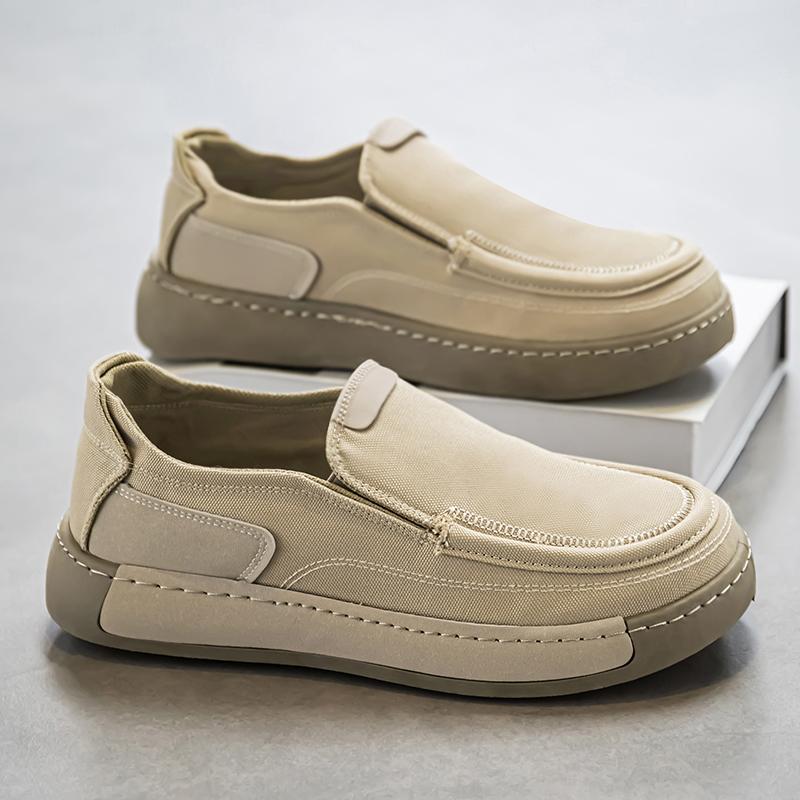 Men's Shoes 2026 New Fashion Trend One Foot Cloth Shoes Men's Lightweight Lazy Trend Versatile Comfortable Casual Board Shoes