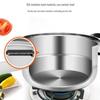 SUPOR 304 Stainless Steel Double-Layer Steamer Pot