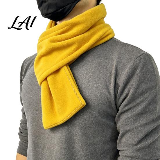 Outdoor Cycling Neck Cover Unisex Polar Fleece Scarf for Winter Warmth Thickened Soft Warmer Lightweight Winter Accessories with Cross-Interleaving