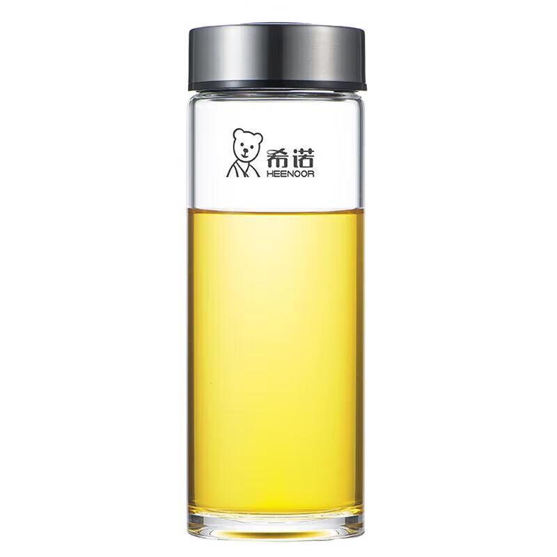 Xinuo 400mL High Borosilicate Single-Layer Glass Cup