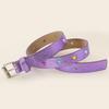 Kids' Heart-Shaped Leather Belt: Fashion Accessory for Girls' Shows & Boys' Hip Hop Styles