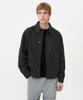 Insilence Garment-Dyed Bartack Jacket Charcoal