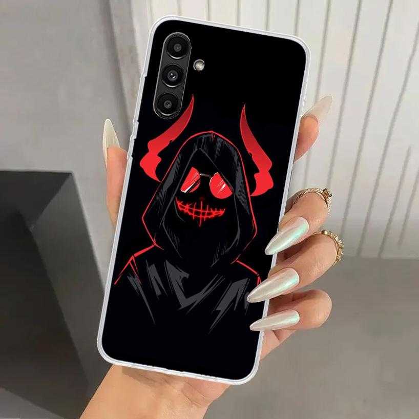 Devil Bad Boy Anime Phone Case for Samsung Galaxy A17 A16 A37 A26 A36 A57 A56 A15 A25 A35 A55 A14 A24 A34 A54 A13 A23 A33 A53 Ga