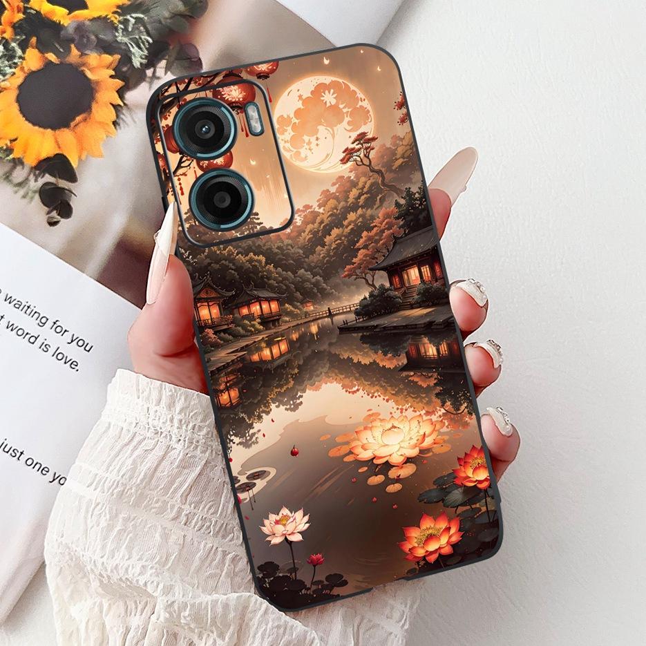 For Motorola Moto G05 Case MotoE15 New Fashion Painted Cover Shockproof Phone Case For Motorola Moto E15 G 05 MotoG05 Soft Shell