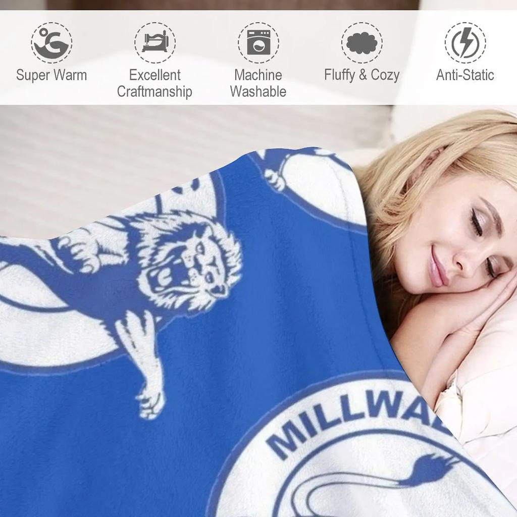 Coperta Plaid Multiuso Grande Millwall FC