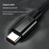 Braided 120W Type-C Fast Charging Cable for Huawei, Vivo, Oppo, Honor