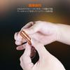 Brinyte M18 Keychain Light Copper Flashlight 110 Lumens IPX8 Waterproof