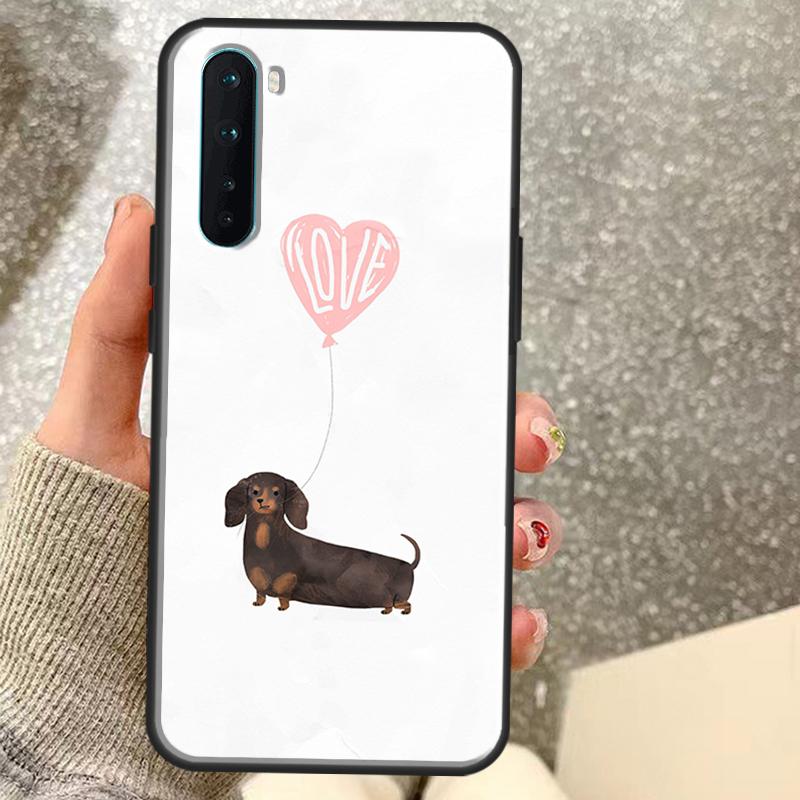 Dachshund Dog Case For OnePlus 15R 13R 13T 12R 10T 15 13 12 11 10 9 Pro Nord 5 CE 4 3 2 Lite N20 N30 Coque